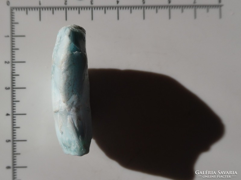 Természetes, csiszolt Larimar ásvány darab. 23 gramm Gyűjteménybe vagy ékszeralapanyagnak.