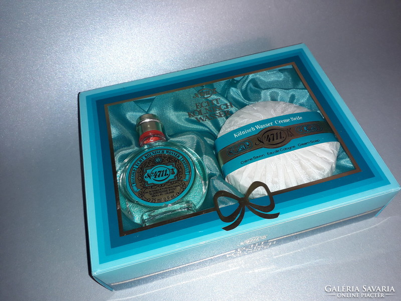 4711 Exclusive perfume decorative box in eau de colone and soap box