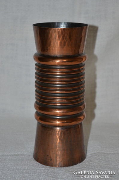 Jelzett Iparművészeti váza és tálca  ( DBZ 0092 )