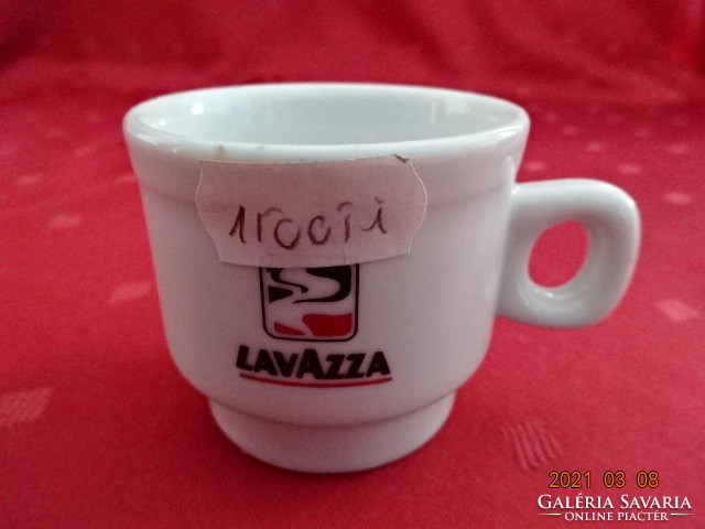 Italian porcelain lavazza coffee cup with a diameter of 5.5 cm. He has!