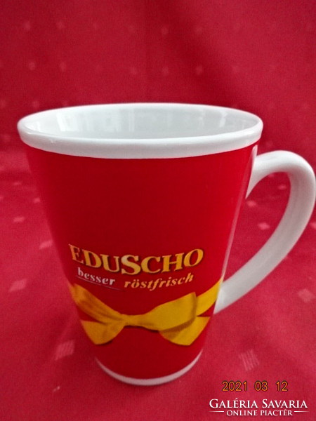 German porcelain bow cup, eduscho advertising. He has!