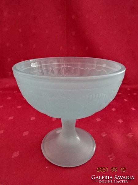 Opal glass ice cream cup with a diameter of 12.5 cm. He has!