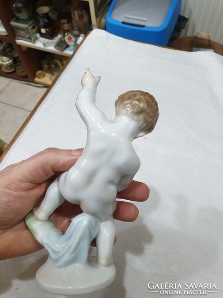 Herendi porcelán figura 