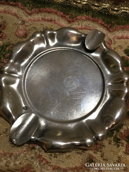 Small silver ashtray