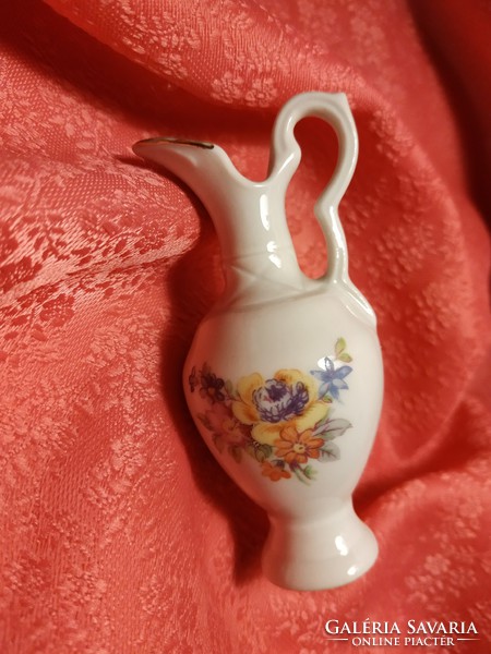 Tiny porcelain floral pretty jug