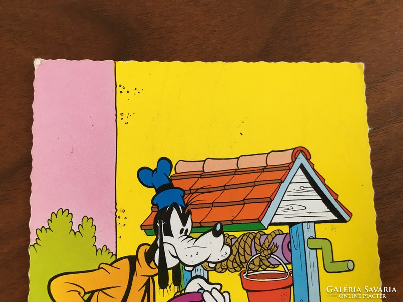 Disney mesehősök képeslapok, képeslap, Mickey és Minie egér