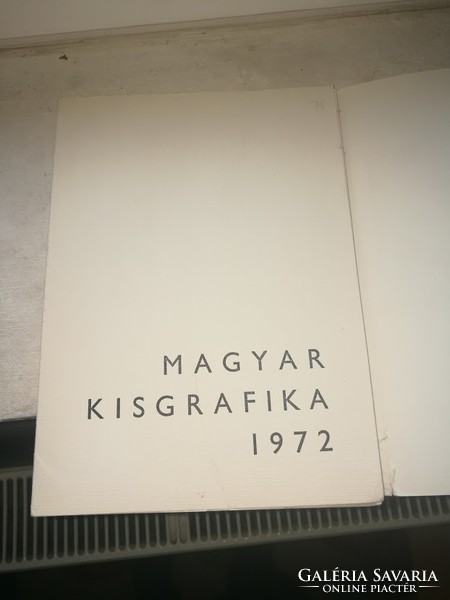 Magyar Kisgrafika 1972, limitált kiadásban, ez a példány a 493/600.
