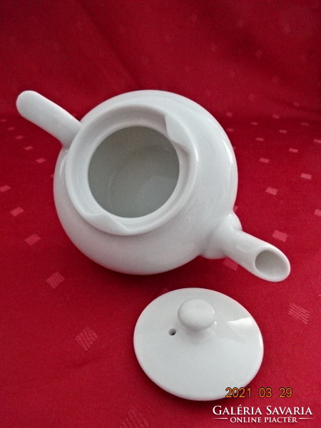 Porcelain coffee maker for two people, height 6.5 cm. He has!