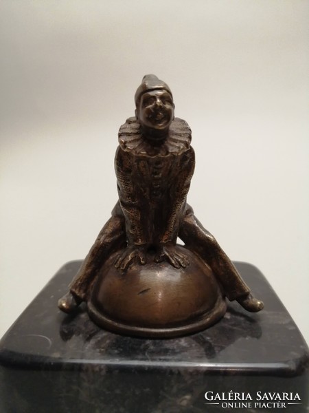 Gerhard Geyer Art-deco bronz szobor