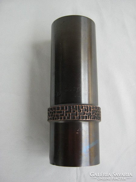 Craftsman copper or bronze vase