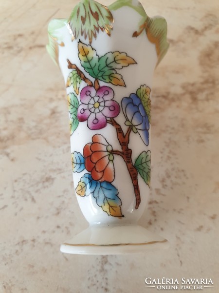 Herendi  mini váza Viktoria mintás  eladó!