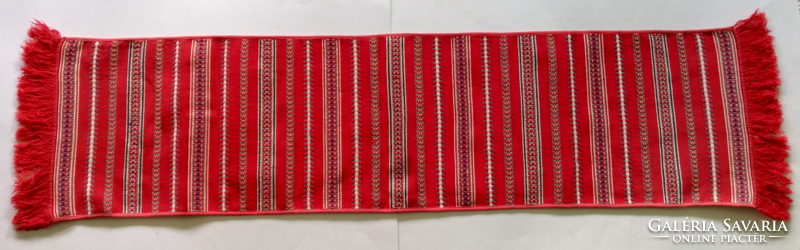 Hand-woven large tablecloth, runner