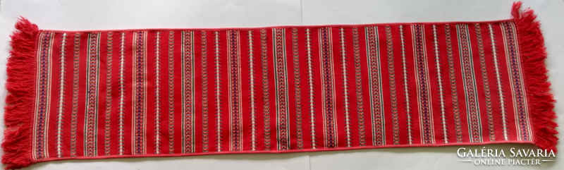 Hand-woven large tablecloth, runner