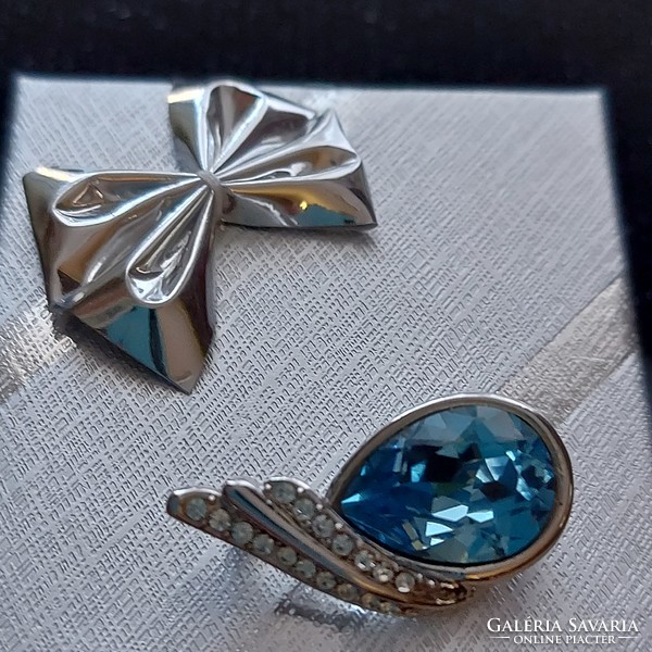 Aquamarin kék  kristály medál, divatos, dekoratív darab