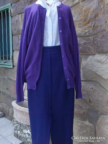 Pretty tubular purple fabric skirt size 36-38