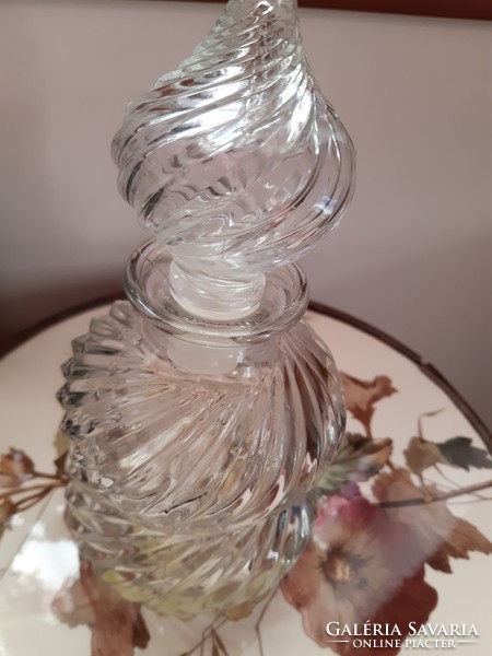 Decorative glass, drink holder 23 cm high