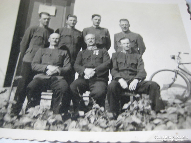 I. Vh. Military officer photo 9 x 6.2 cm