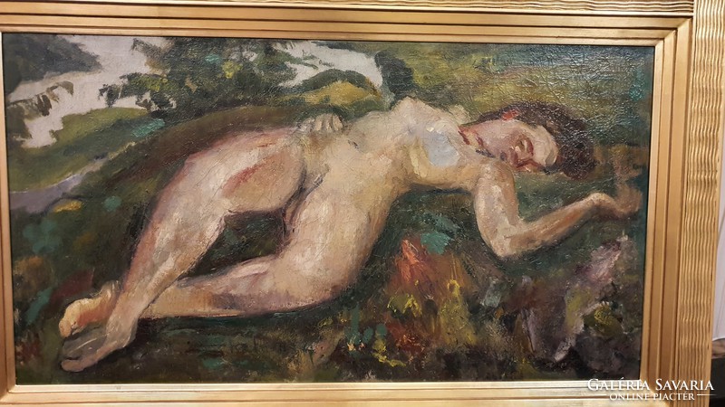 Clement Emil- female lying nude