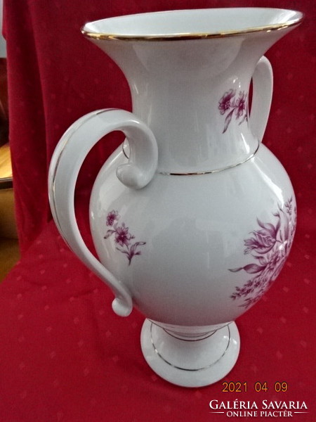 Hollóházi porcelán váza, magassága 42 cm. Vanneki!
