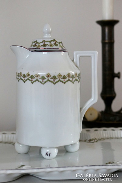 Alt Wien porcelain jug and serving tray
