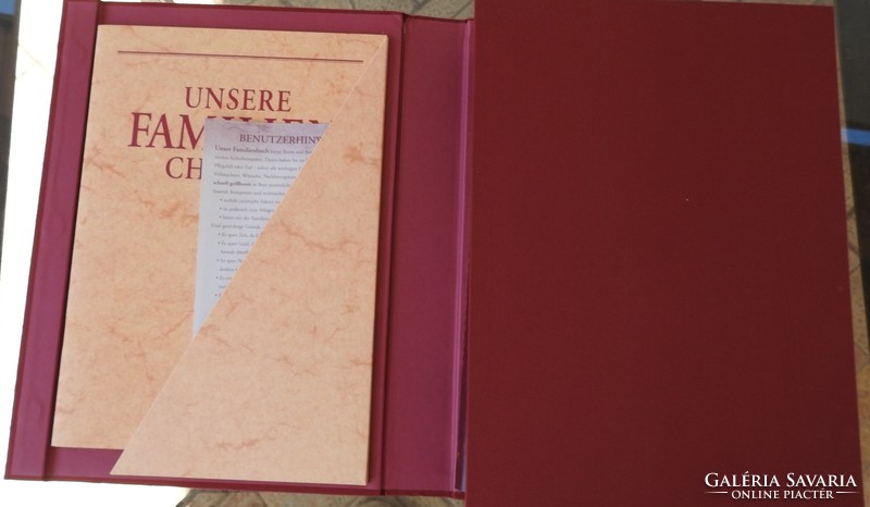 Large family album unser familien buch (also recommended as a gift!)