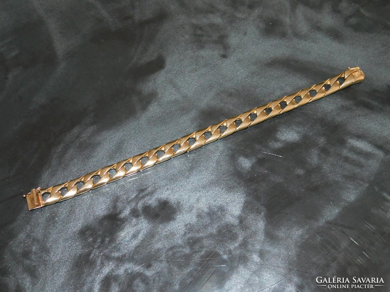 Gold 14k men's bracelet 40 gr