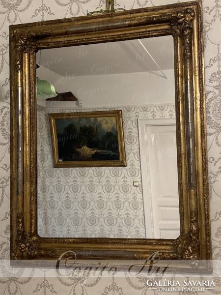Antique Bieder mirror