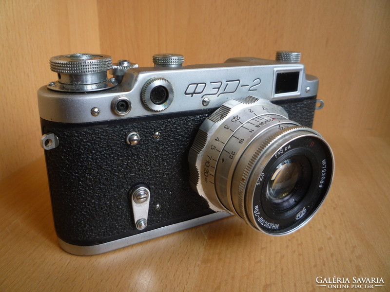 FED -2 fényképezőgép.
