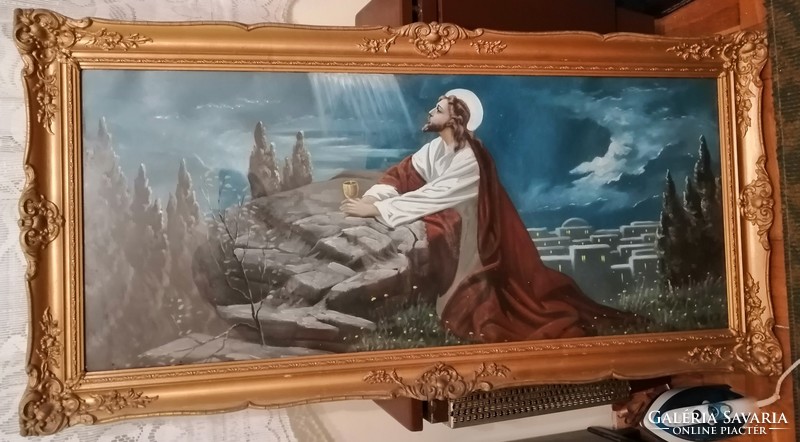 Nagyméretű vallásos témájú festmény