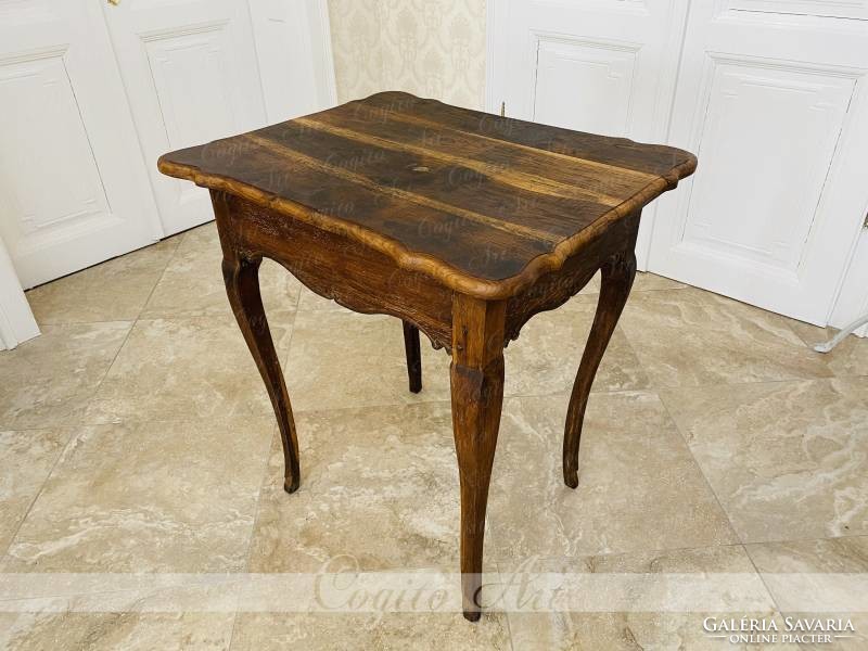 Provincial 18th century Hungarian baroque side table
