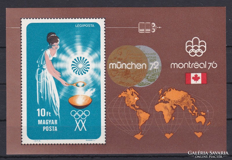 1973 Olimpiai érmesek München **
