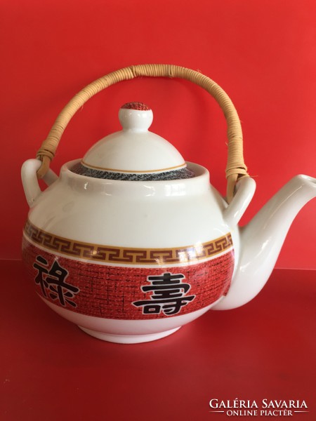 Kínai mintás modern teáskanna