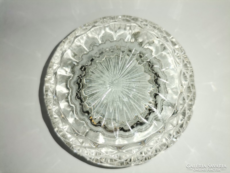 Beautiful lead crystal bowl ashtray