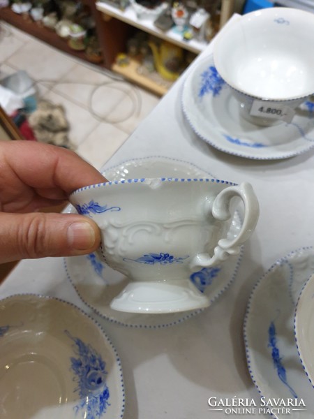 Régi porcelán teás készlet 