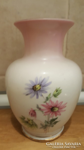 Régi hollóházi porcelán váza