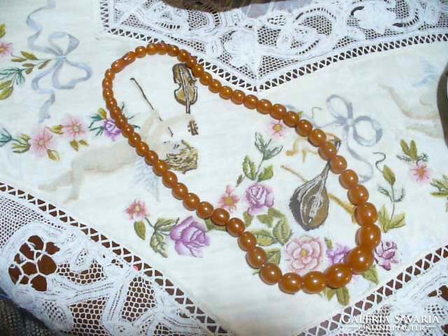 Beautiful amber necklace