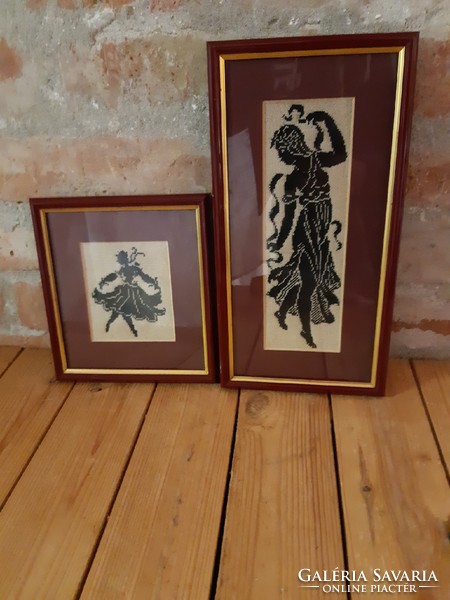 Silhouettes, tapestry silhouette 2 pcs
