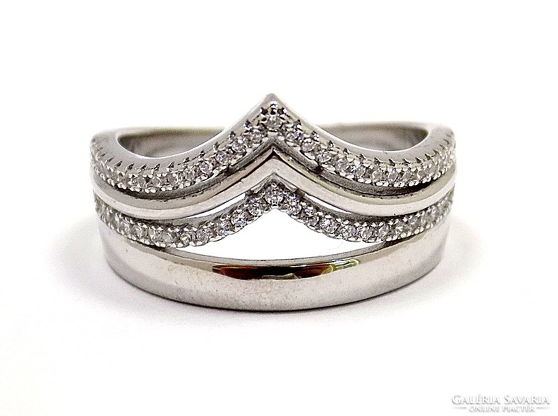 Köves ezüst gyűrű (ZAL-Ag93876)