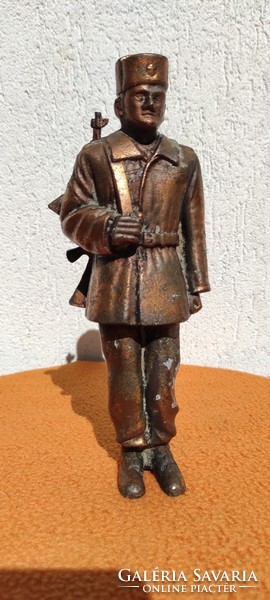 Munkàsőr szobor, Szocializmus,Lenin ,fém spialter-ón Bronz jellegű bronzirozott