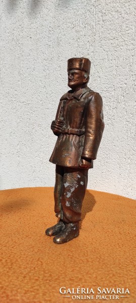 Munkàsőr szobor, Szocializmus,Lenin ,fém spialter-ón Bronz jellegű bronzirozott
