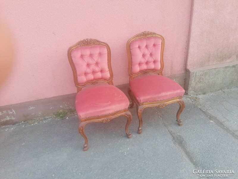 Antik neobarokk gyermek székek