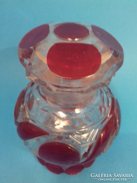Biedermeier parfümös üveg mélyen ár alatt