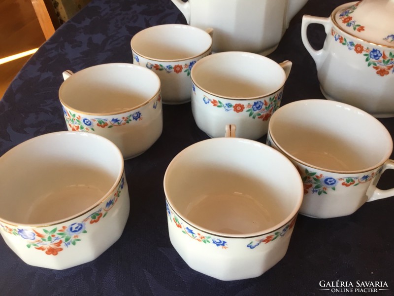 Chodau tea set, antique, strikingly beautiful, rarity (200)