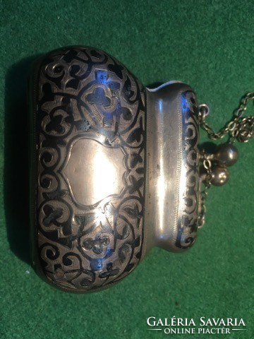 Silver coin purse