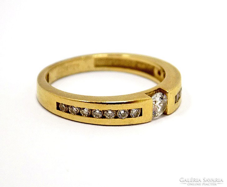 Köves arany gyűrű (ZAL-Au87839)