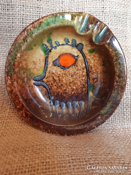 Sarkadi ceramic ashtray, ashtray