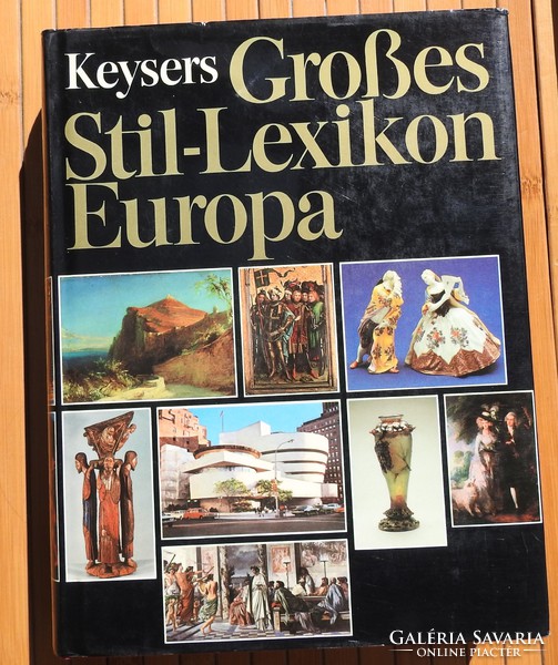 Keysers Grosses Stil-Lexikon Europa