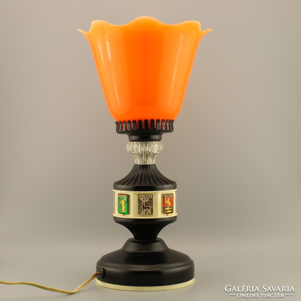 Old table lamp, vintage table lamp