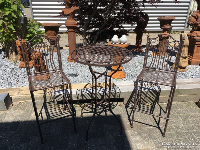 Garden bar set - (1 table + 2 chairs)