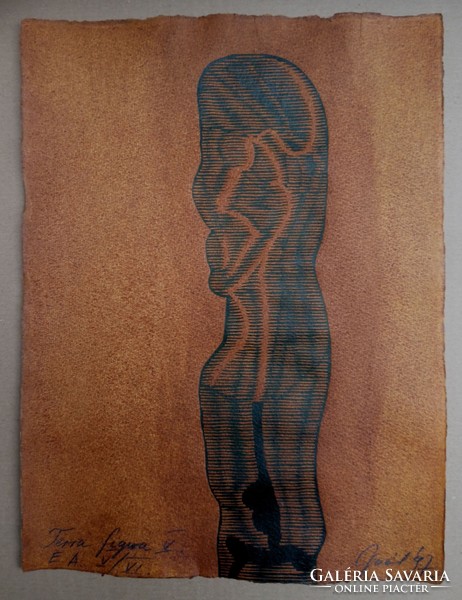 Gaál József  37x29 cm Művészpéldány szignált datált